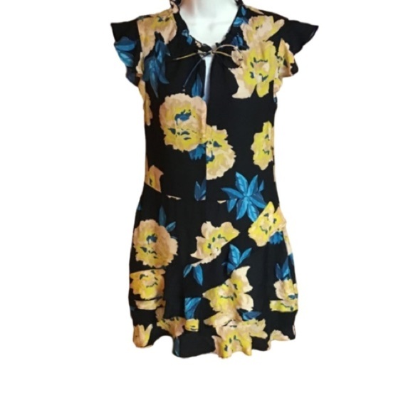 Anthropologie Dolan Left Coast Collection Silk Floral Dress - Picture 2 of 15
